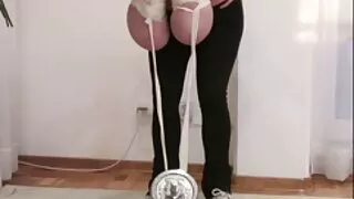 Hussy seks taksi jade Jessica Robbin jaše tvrdog kurac kao luda