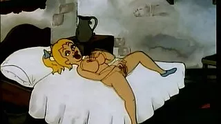 Dvije prljave sexpornofilm brinete igraju se s velikim kurac u dnevnoj sobi.